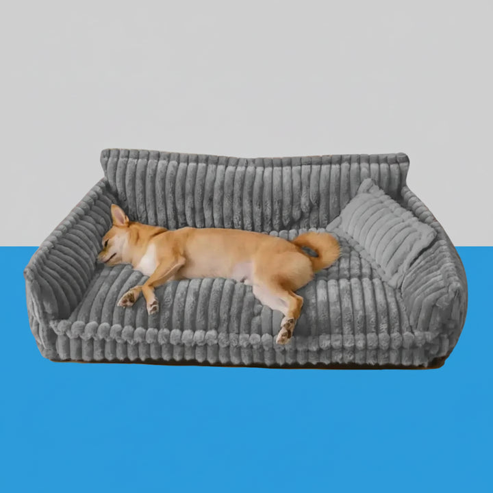 Orthopedic Dog Bed Sofa Washable Plush Foam Pet Couch