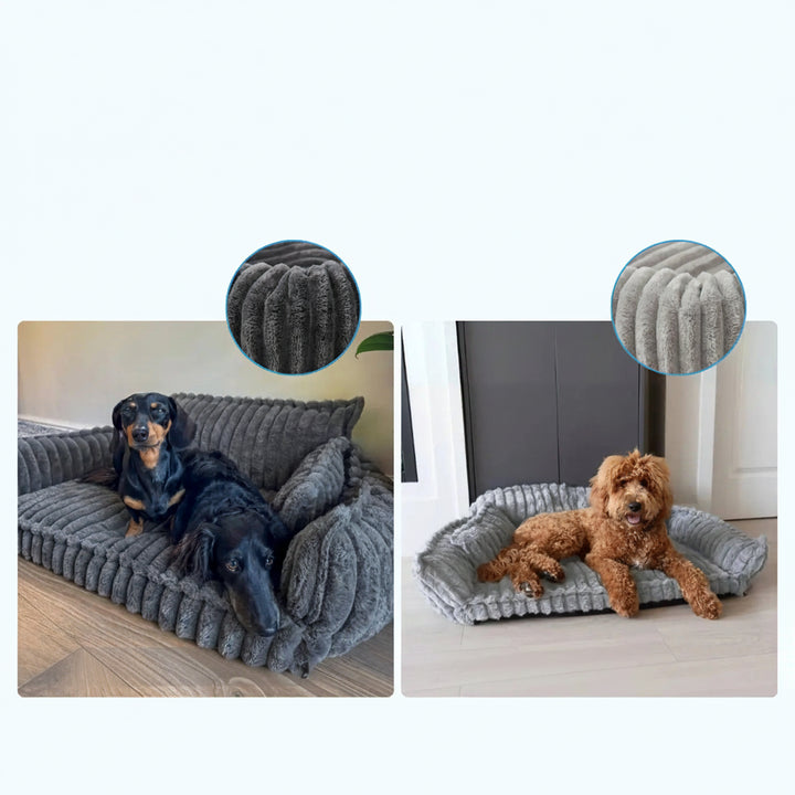 Orthopedic Dog Bed Sofa Washable Plush Foam Pet Couch
