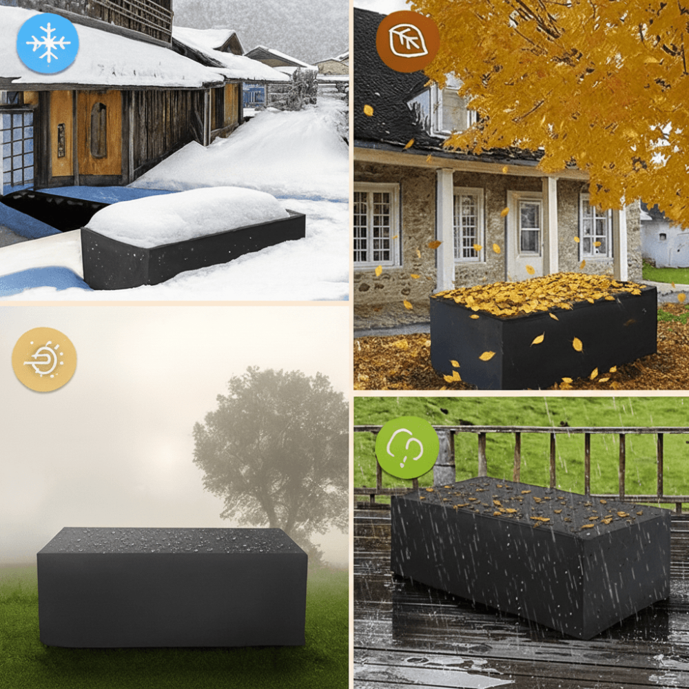 Patio Furniture Furniture Cover Waterproof Cover Outdoor Set - Image 17
