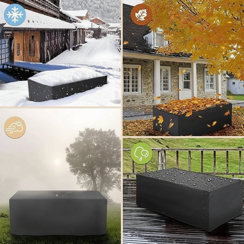 Patio Furniture Furniture Cover Waterproof Cover Outdoor Set - Image 8