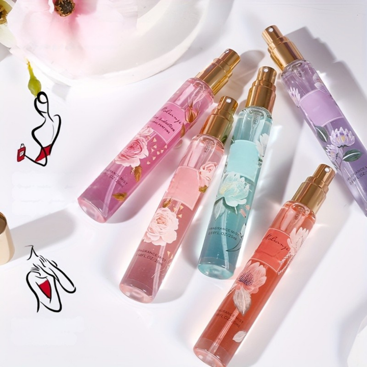 Muttertags-Duftgeschenkset mit Blumenduft Reise-Spray-Set