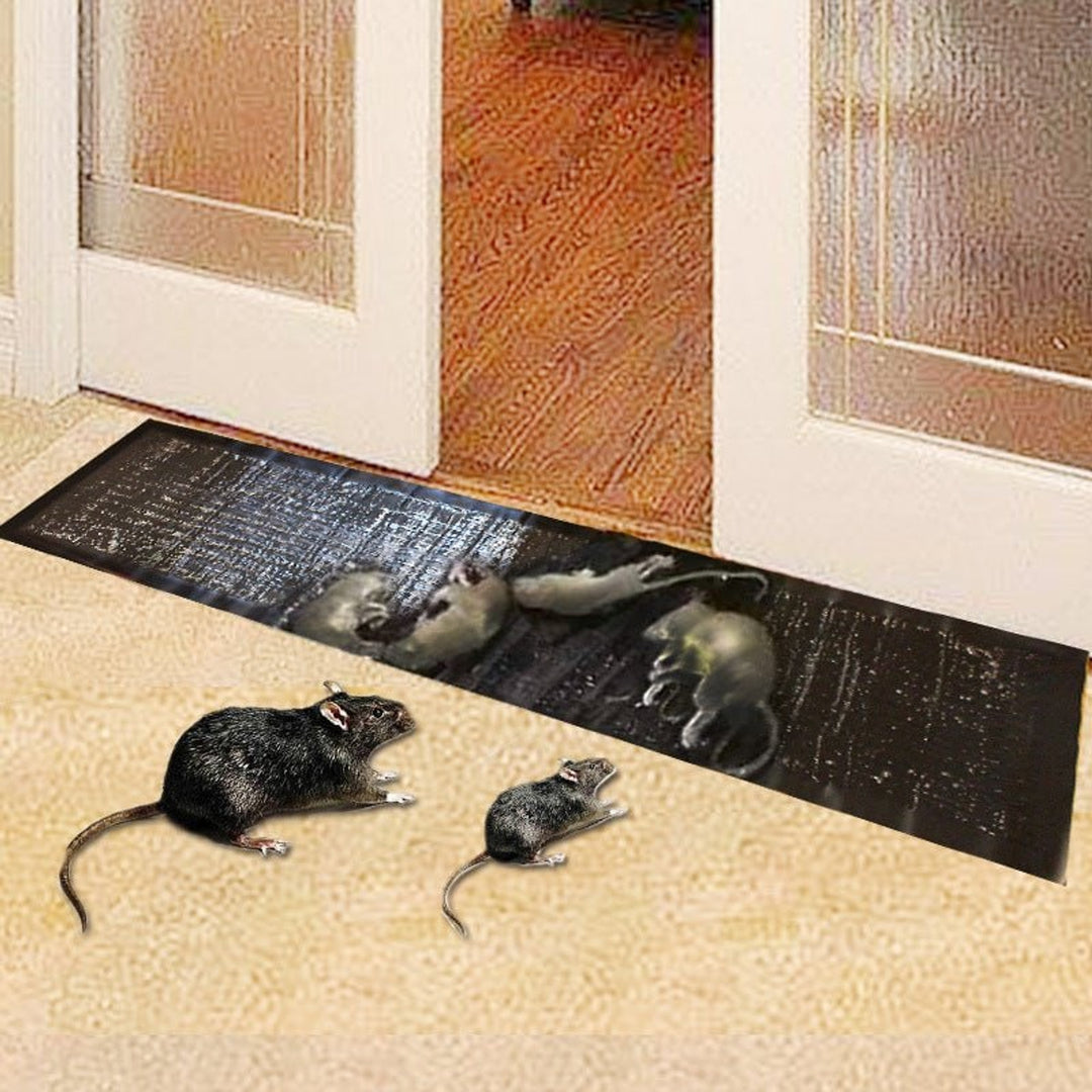 Pest Glue Trap Rat Mouse Rodent Control Sticky Sheet Black Large 24 Pack - Image 2