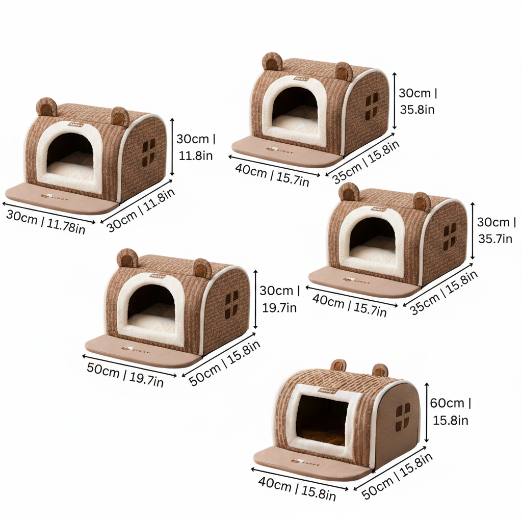 Pet Bed Orthopedic Bolster Removable Washable - Image 2