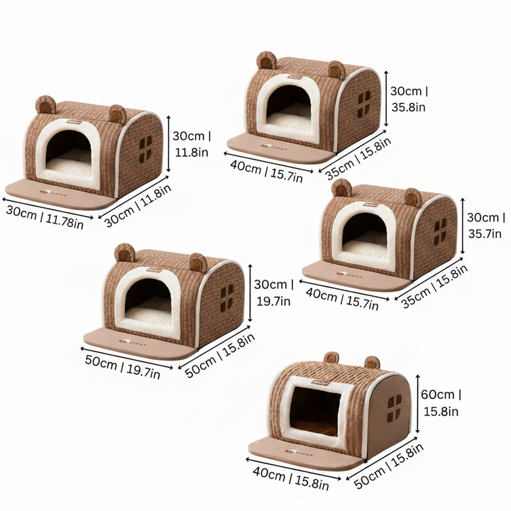 Pet Bed Orthopedic Bolster Removable Washable - Image 2
