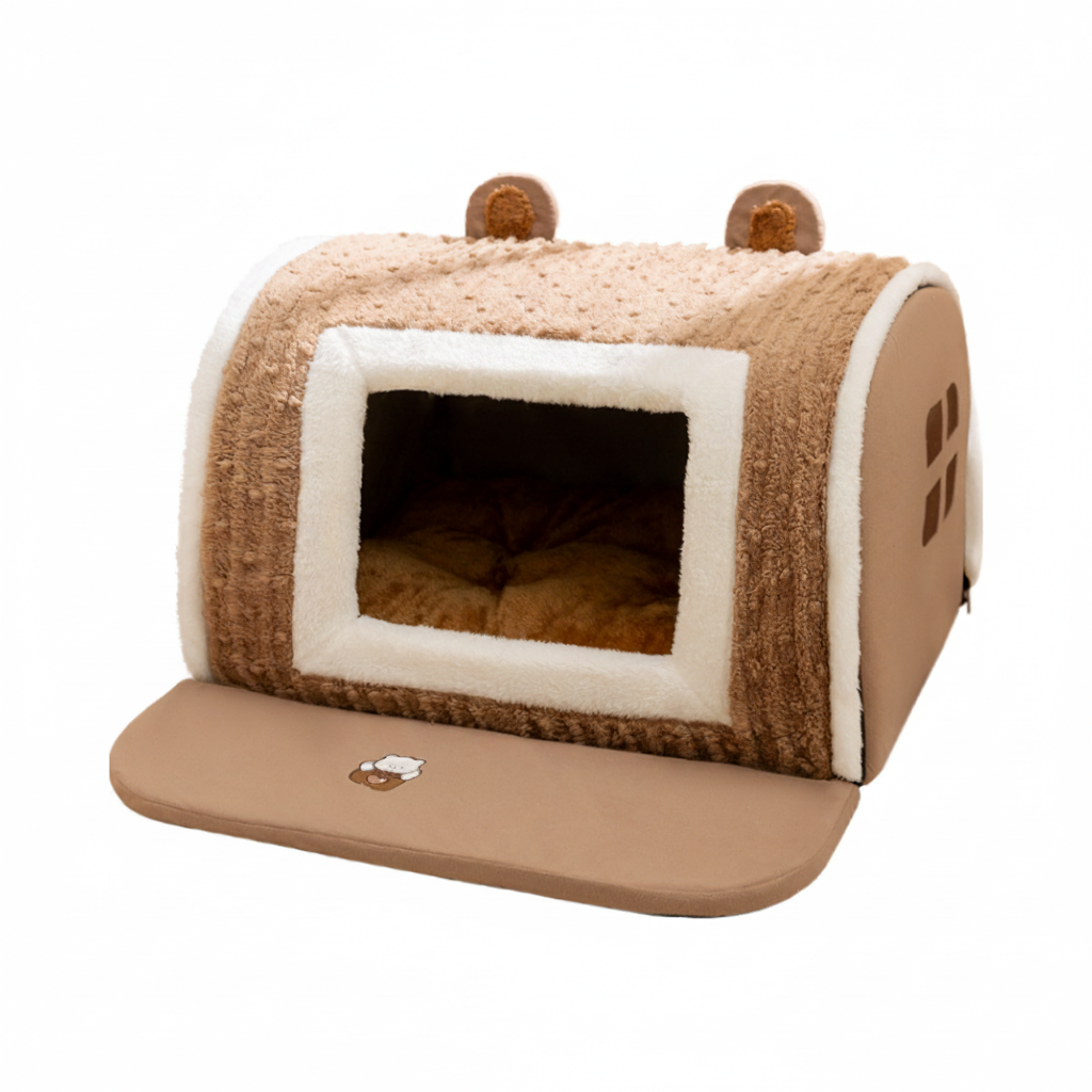 Pet Bed Orthopedic Bolster Removable Washable - Image 3