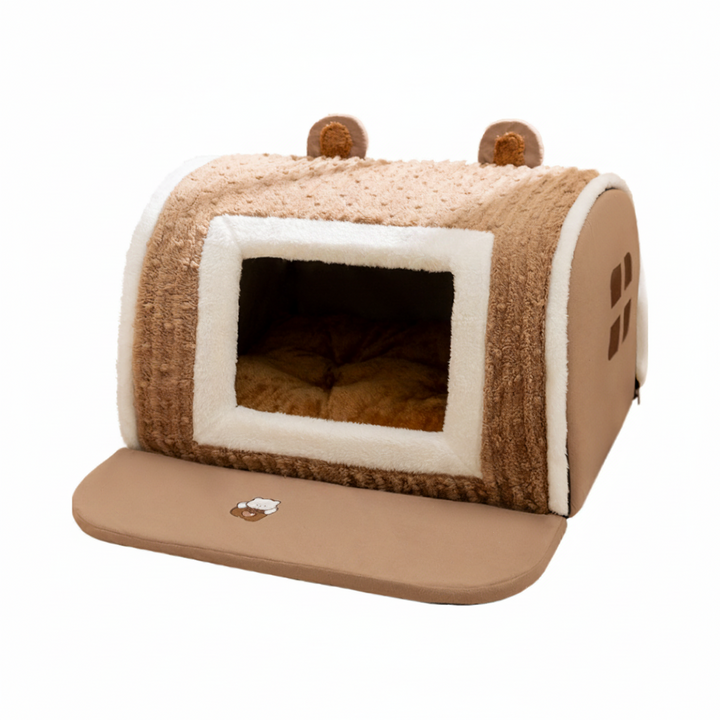 Pet Bed Orthopedic Bolster Removable Washable - Image 3