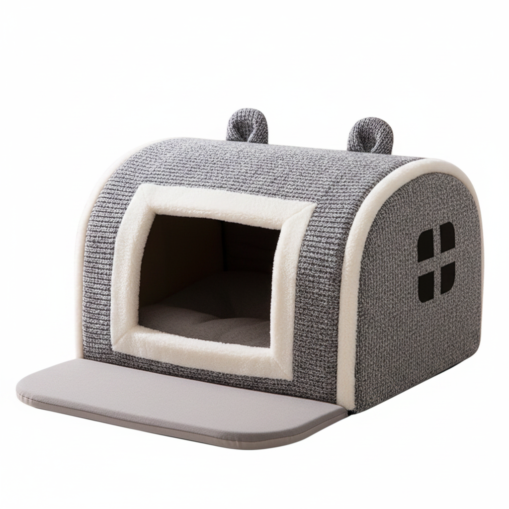 Pet Bed Orthopedic Bolster Removable Washable - Image 4
