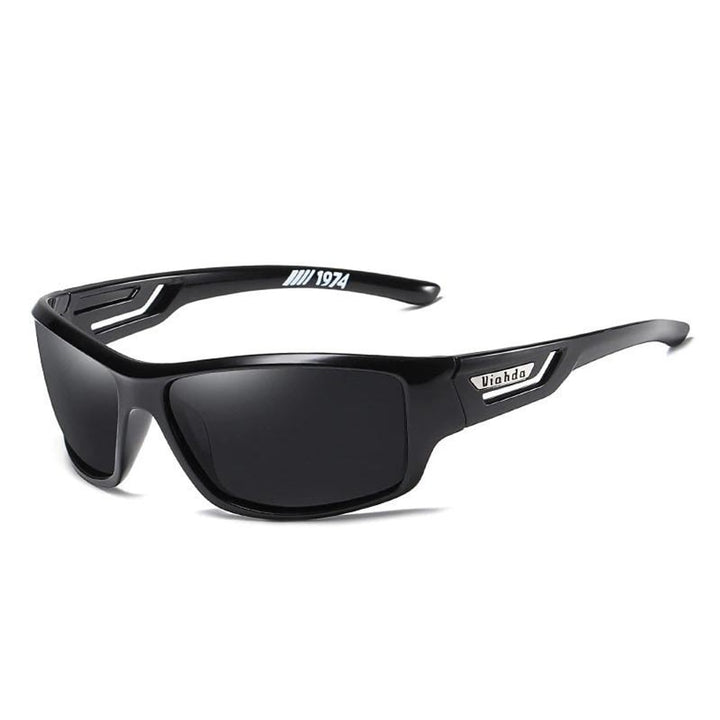 Polarized Sunglasses Wrap-Around Sports Fishing UV Protection Dark Lenses Unisex - Image 3