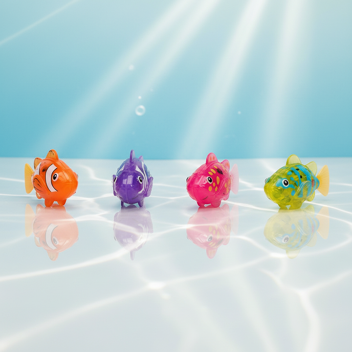 Pool Toys Bath Toys Educational Fun Floating Fish - Image 1