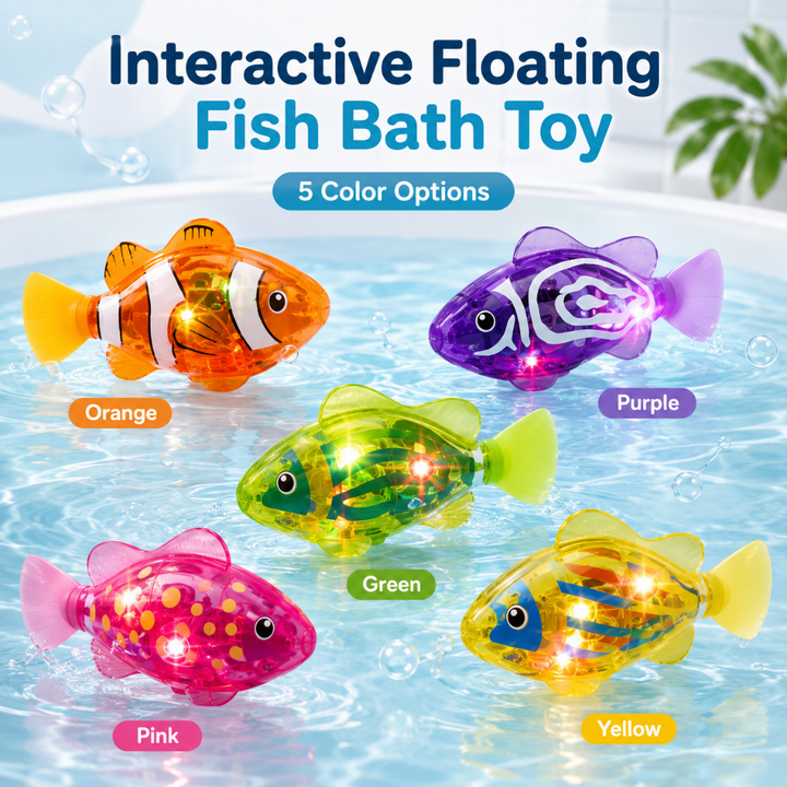 Pool Toys Bath Toys Educational Fun Floating Fish