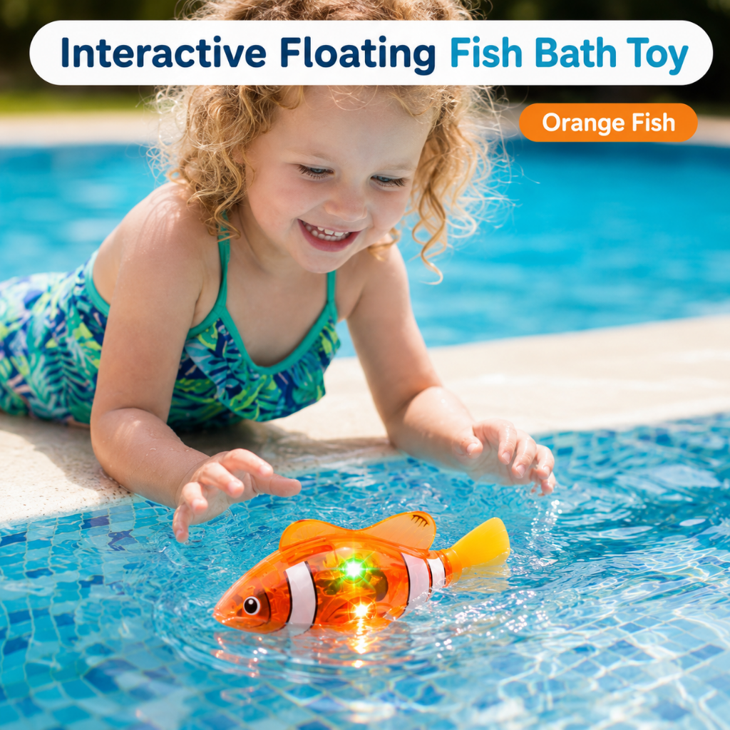 Pool Toys Bath Toys Educational Fun Floating Fish