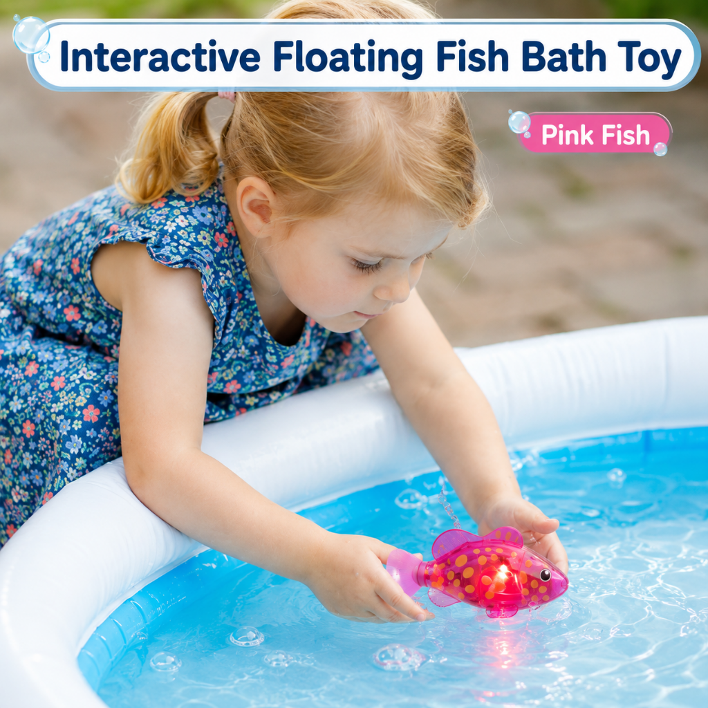 Pool Toys Bath Toys Educational Fun Floating Fish