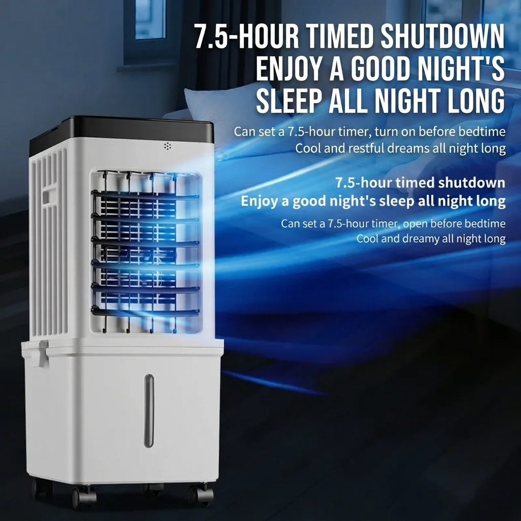 Portable Air Conditioner 12000 Btu Tower Cooling Fan Ventless - Image 2