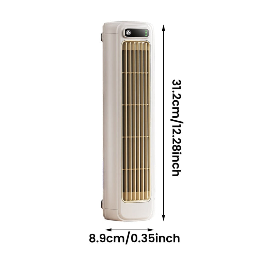 Portable Air Conditioner Battery Powered Bladeless Desk Fan - Image 11