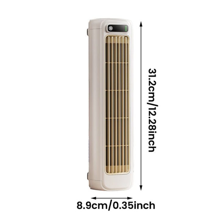 Portable Air Conditioner Battery Powered Bladeless Desk Fan - Image 11