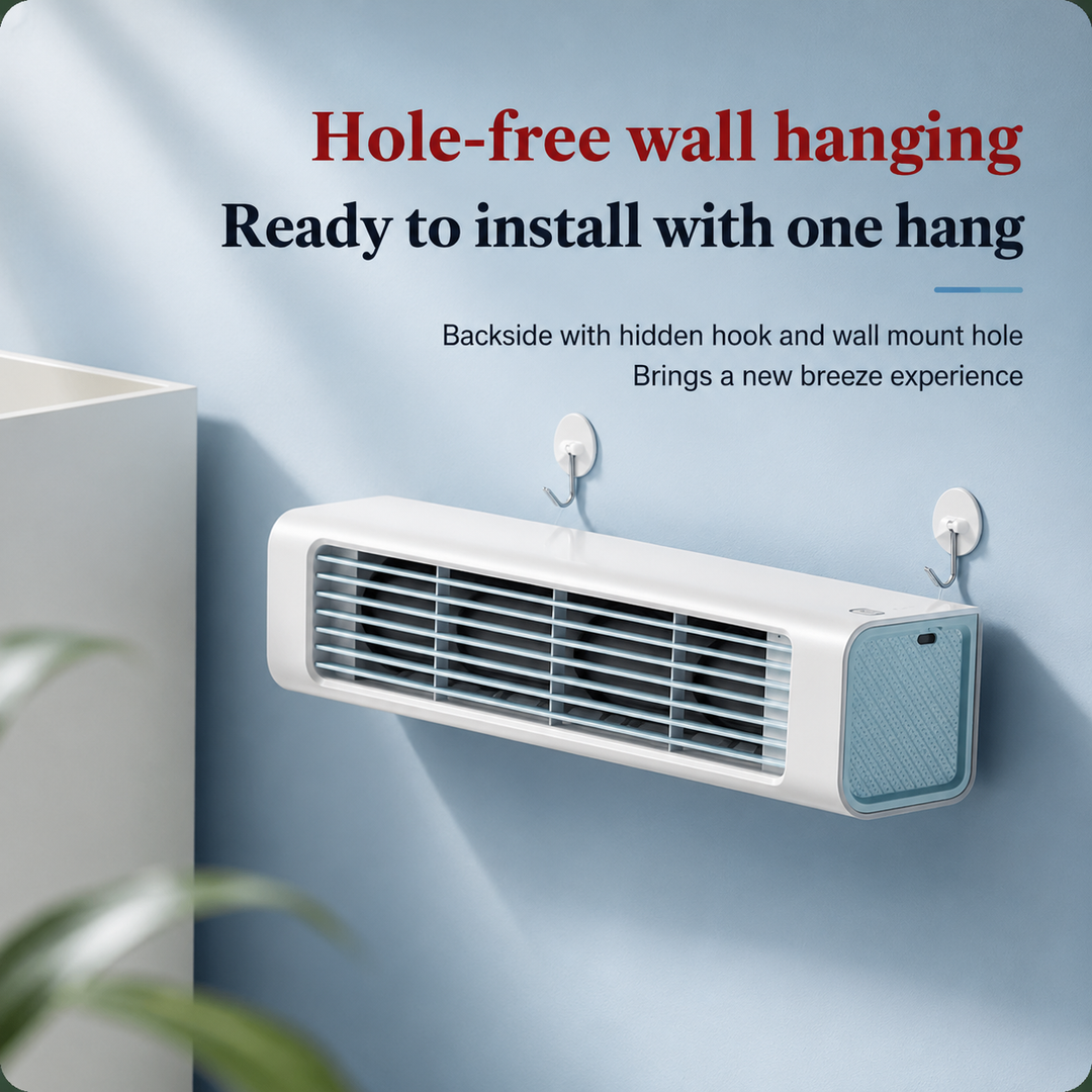 Portable Air Conditioner Bladeless Tower Cordless Compact Design - Image 3