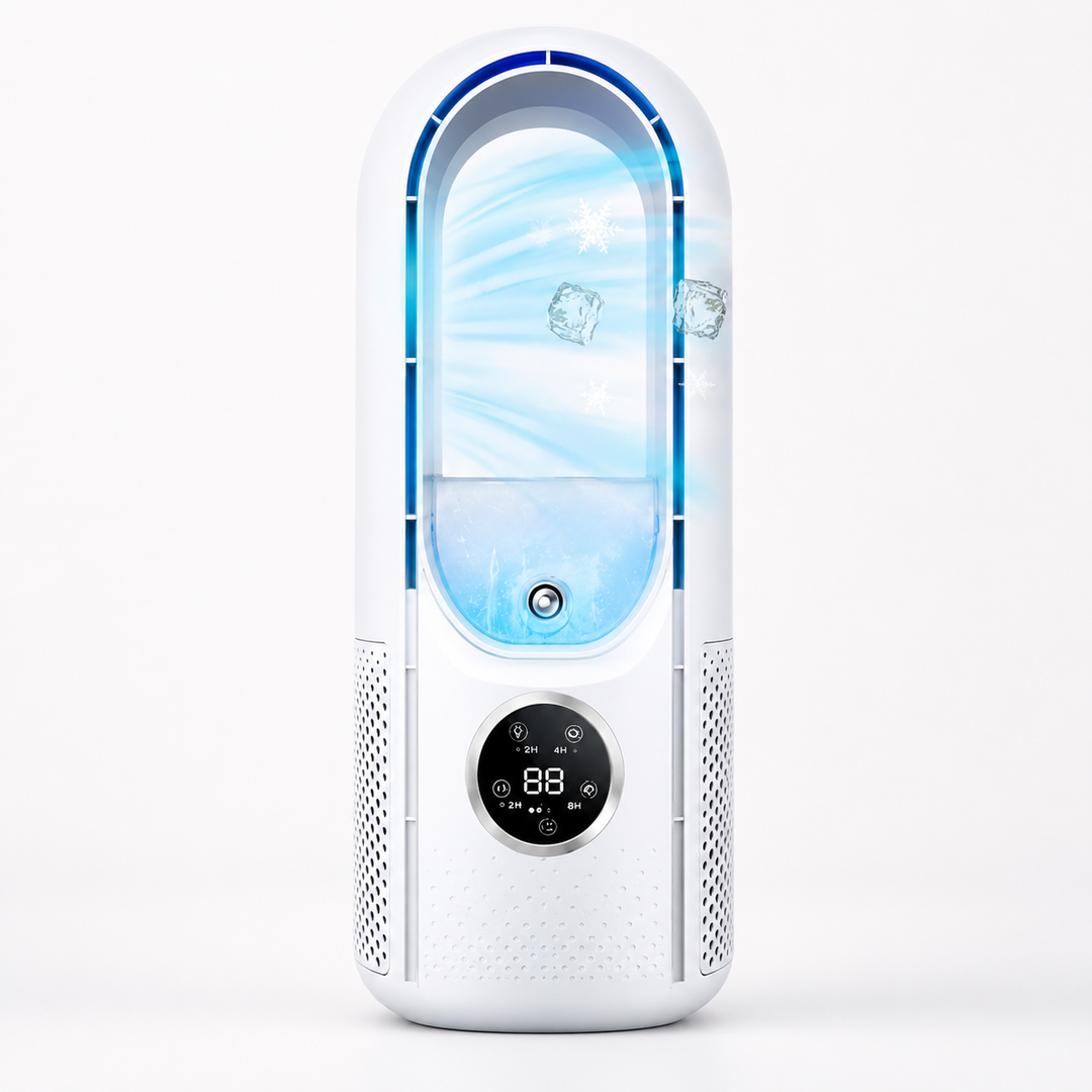 Portable Air Conditioner Compact Mini Bladeless Cooling Fan - Image 2