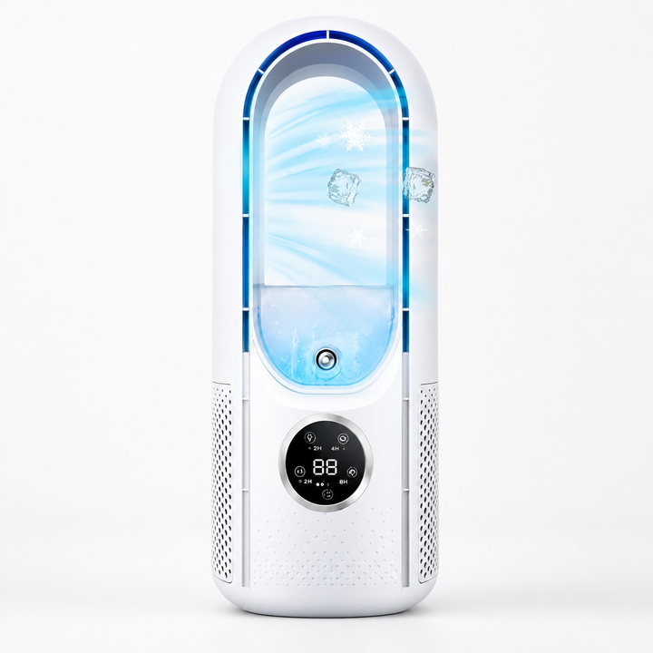 Portable Air Conditioner Compact Mini Bladeless Cooling Fan - Image 2