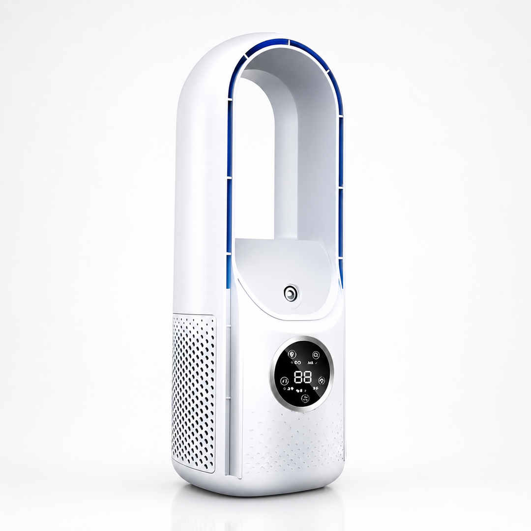 Portable Air Conditioner Compact Mini Bladeless Cooling Fan - Image 3