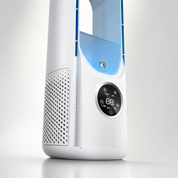 Portable Air Conditioner Compact Mini Bladeless Cooling Fan - Image 4