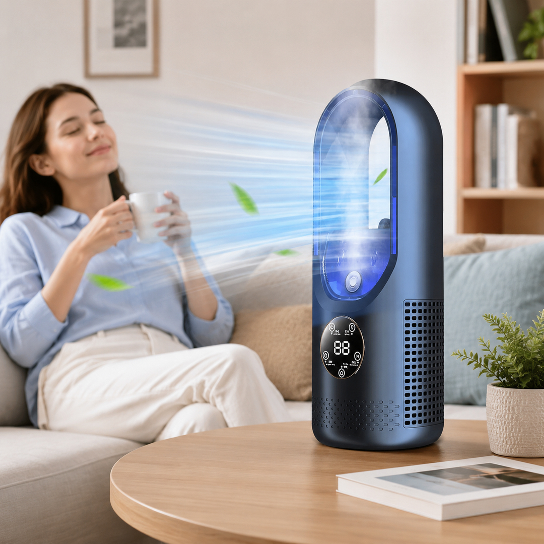 Portable Air Conditioner Cooling Fan Energy Efficient - Image 6