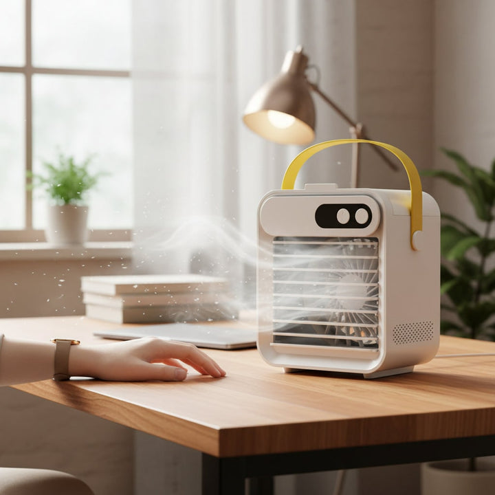 Portable Air Conditioner Cooling Fan Remote Control - Image 3