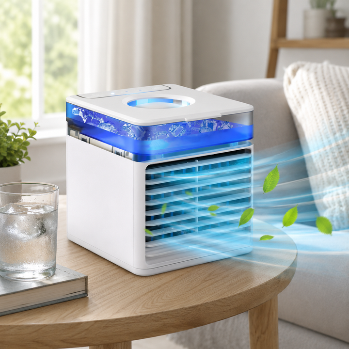 Portable Air Conditioner Cooling Fan Remote Control Desktop - Image 2