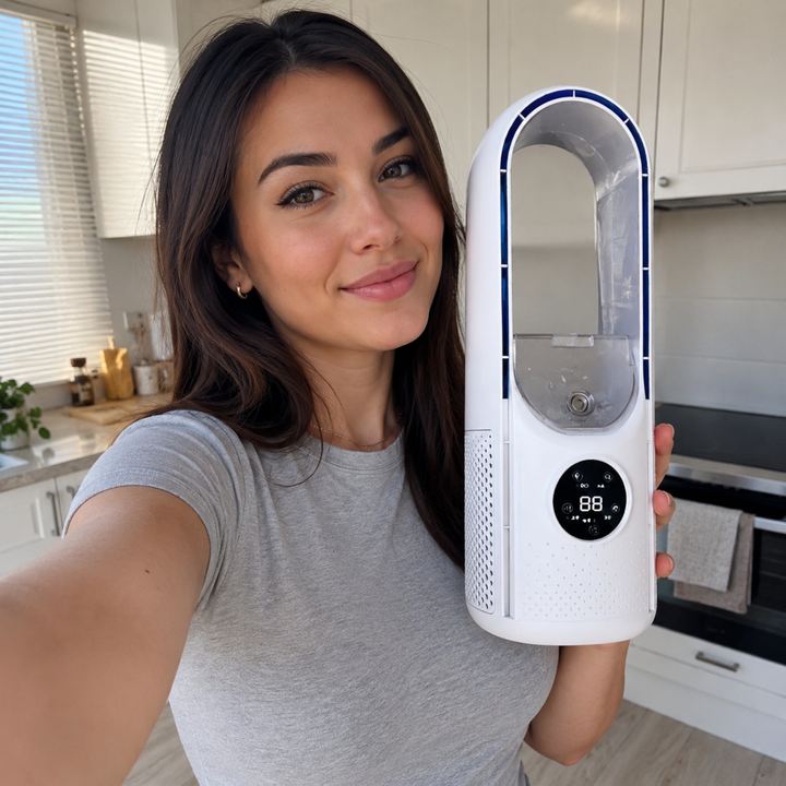 Portable Air Conditioner Cooling Fan Remote Control Tower - Image 2