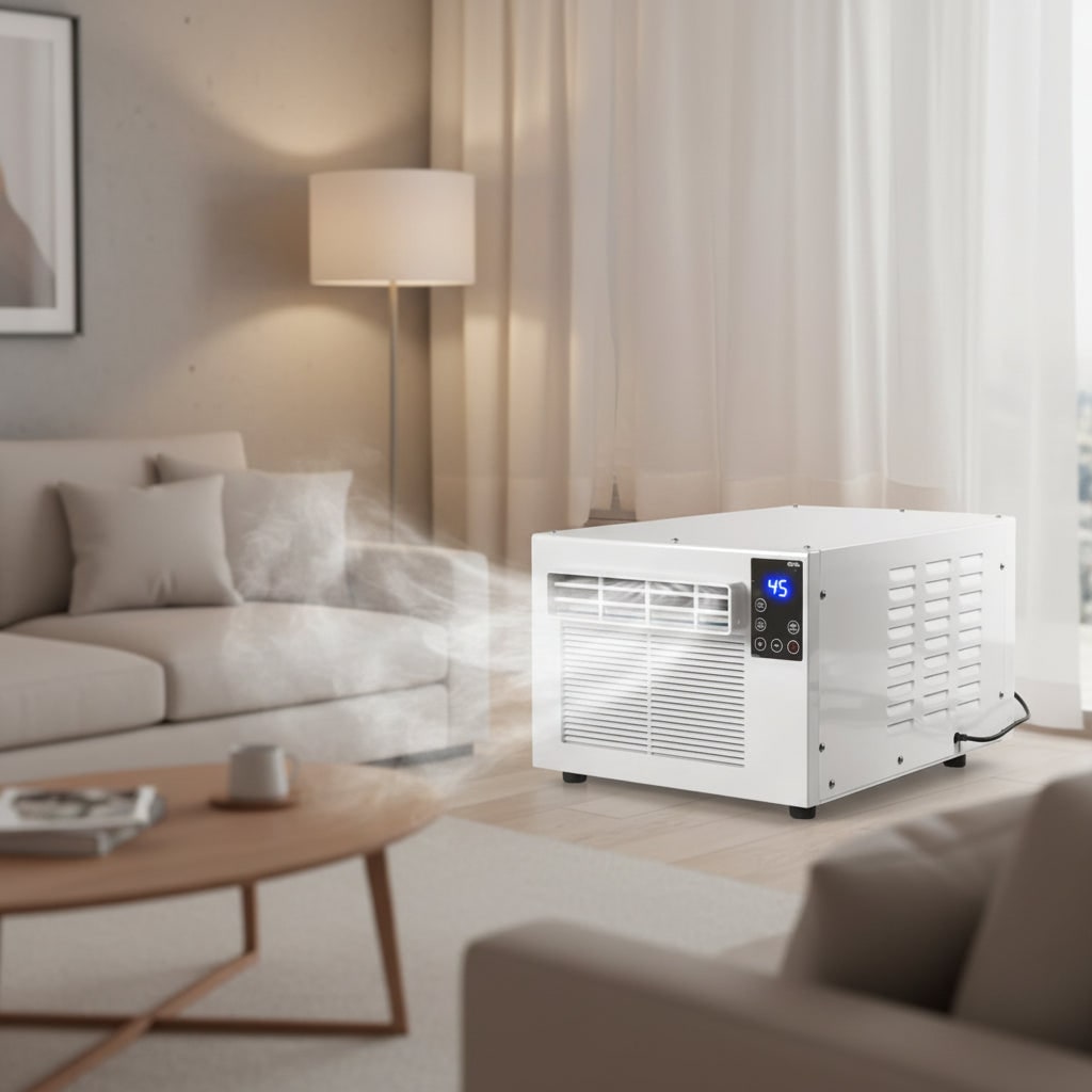 Portable Air Conditioner Cooling Fan Remote Control Unit - Image 3