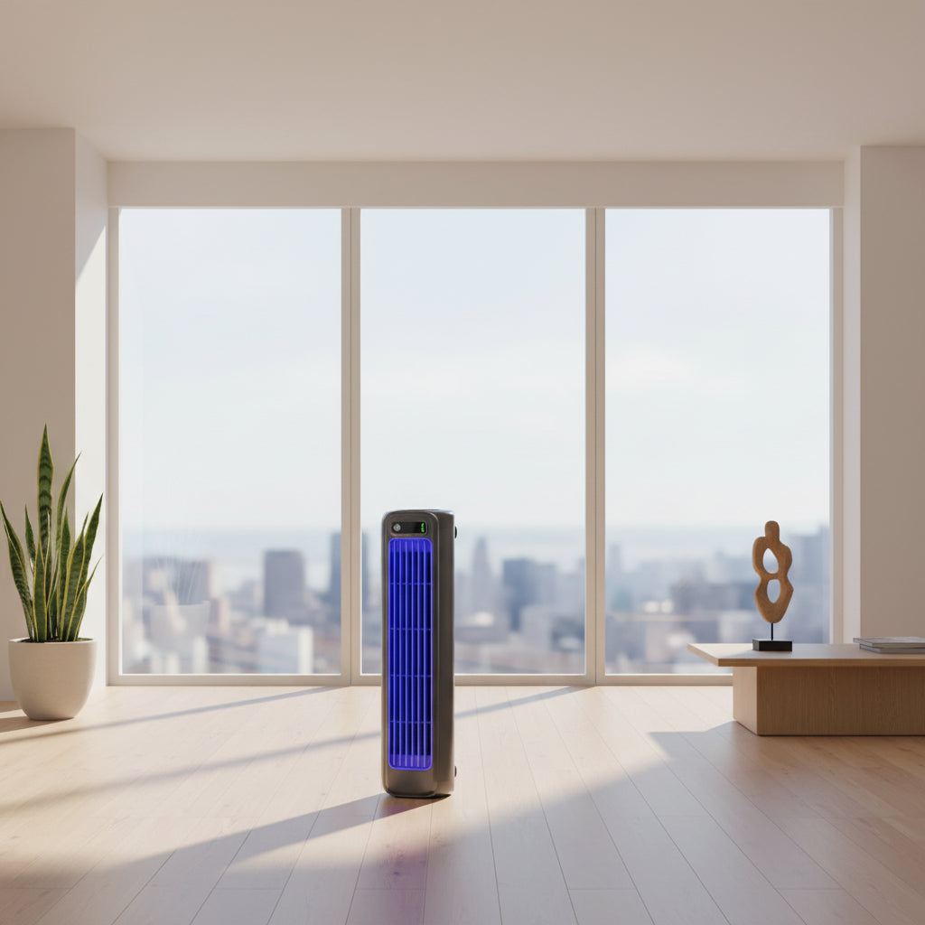 Portable Air Conditioner Desktop Cooling Fan Mini Tower - Image 1