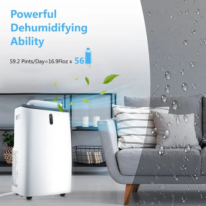 Portable Air Conditioner Energy Efficient Home Dehumidifier - Image 3