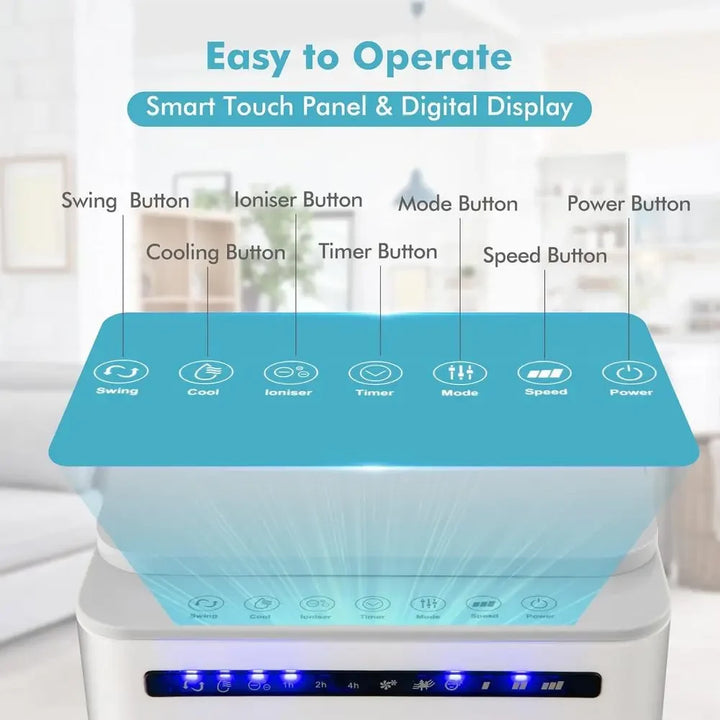 Portable Air Conditioner Evaporative Cooler Remote - Image 6