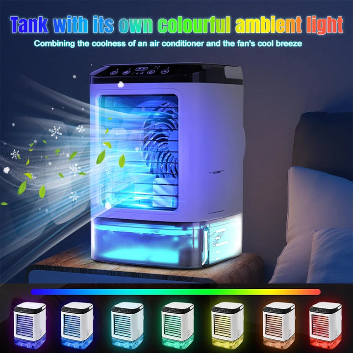 Portable Air Conditioner Evaporative Cooling Fan Desktop - Image 3
