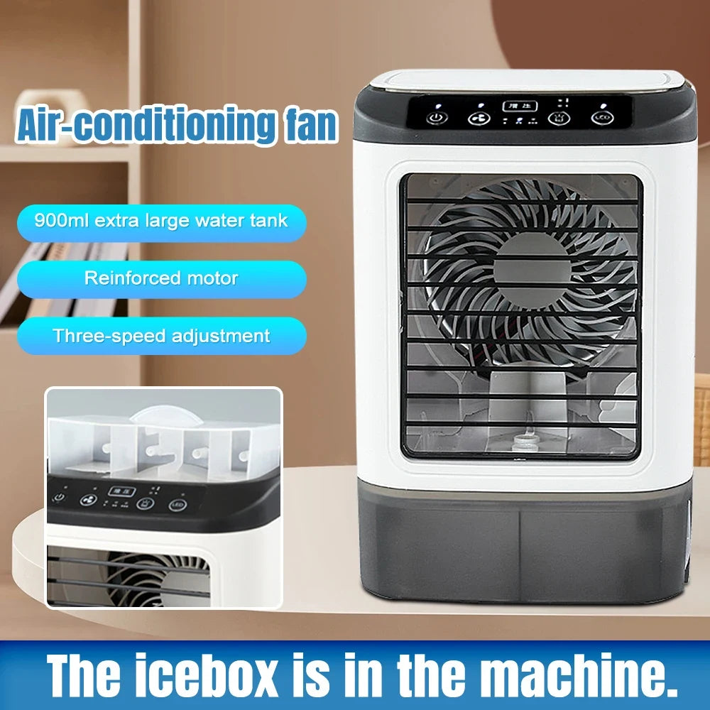 Portable Air Conditioner Evaporative Cooling Fan Desktop - Image 5