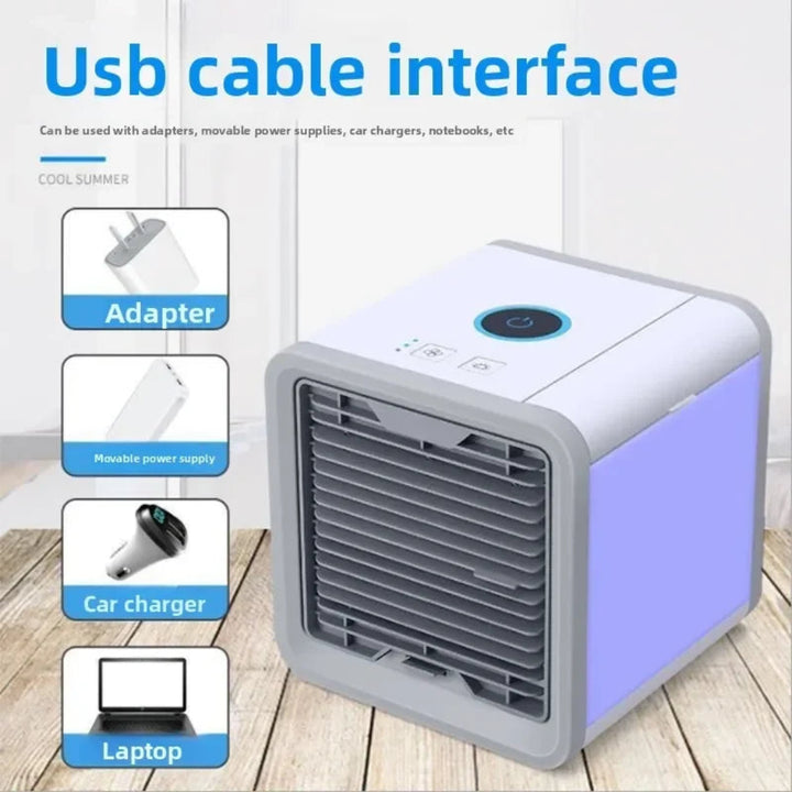 Portable Air Conditioner Evaporative Purifies Air Mini - Image 2
