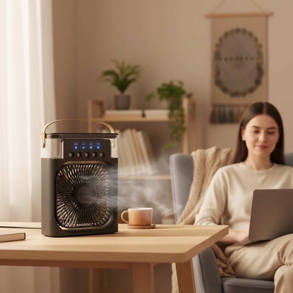 Portable Air Conditioner Evaporative Water Tank Cooler - Image 2