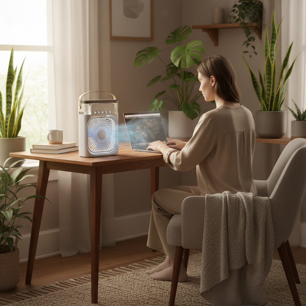 Portable Air Conditioner Evaporative Water Tank Cooler - Image 3