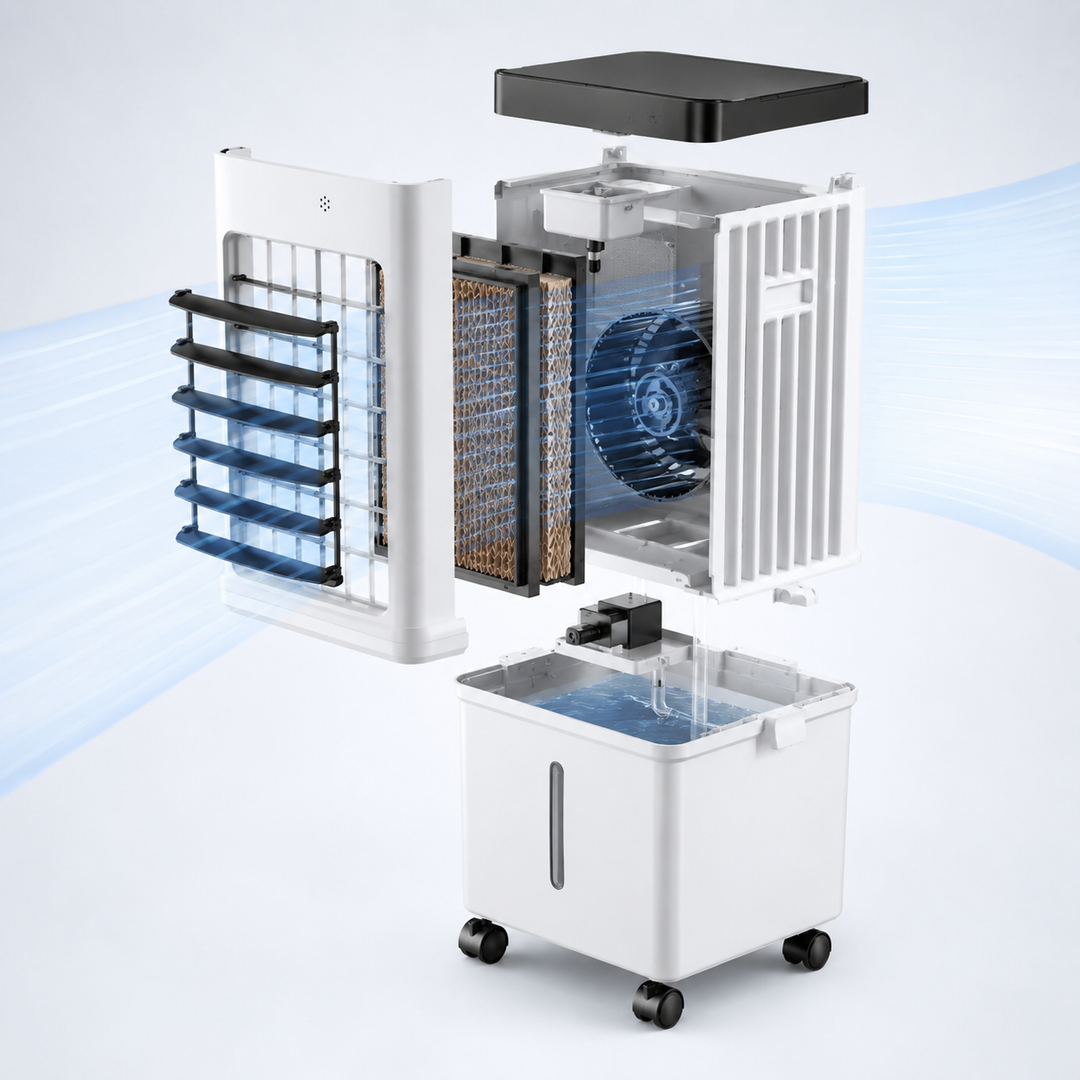 Portable Air Conditioner Mini Bladeless Personal Cooling