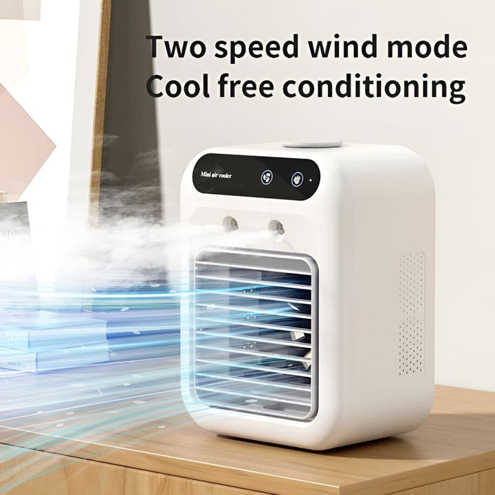 Portable Air Conditioner Mini Cooling Fan Remote Control - Image 2