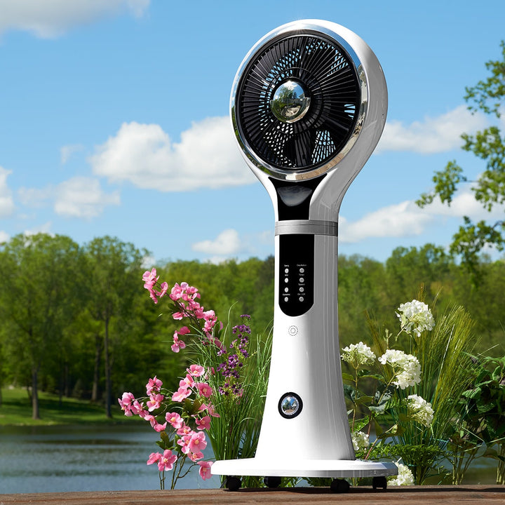 Portable Air Conditioner Mist Outdoor Compact Cooling Fan - Image 1