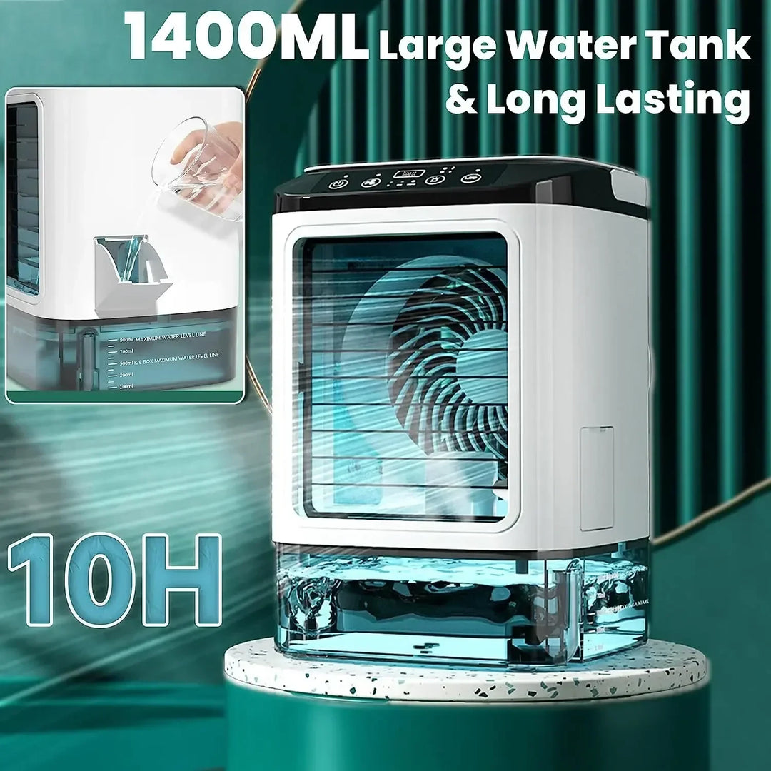 Portable Air Conditioner Oscillating Cooling Fan Design - Image 2