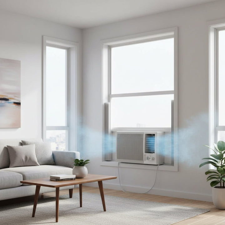 Portable Air Conditioner Quiet Window Slim Compact - Image 4