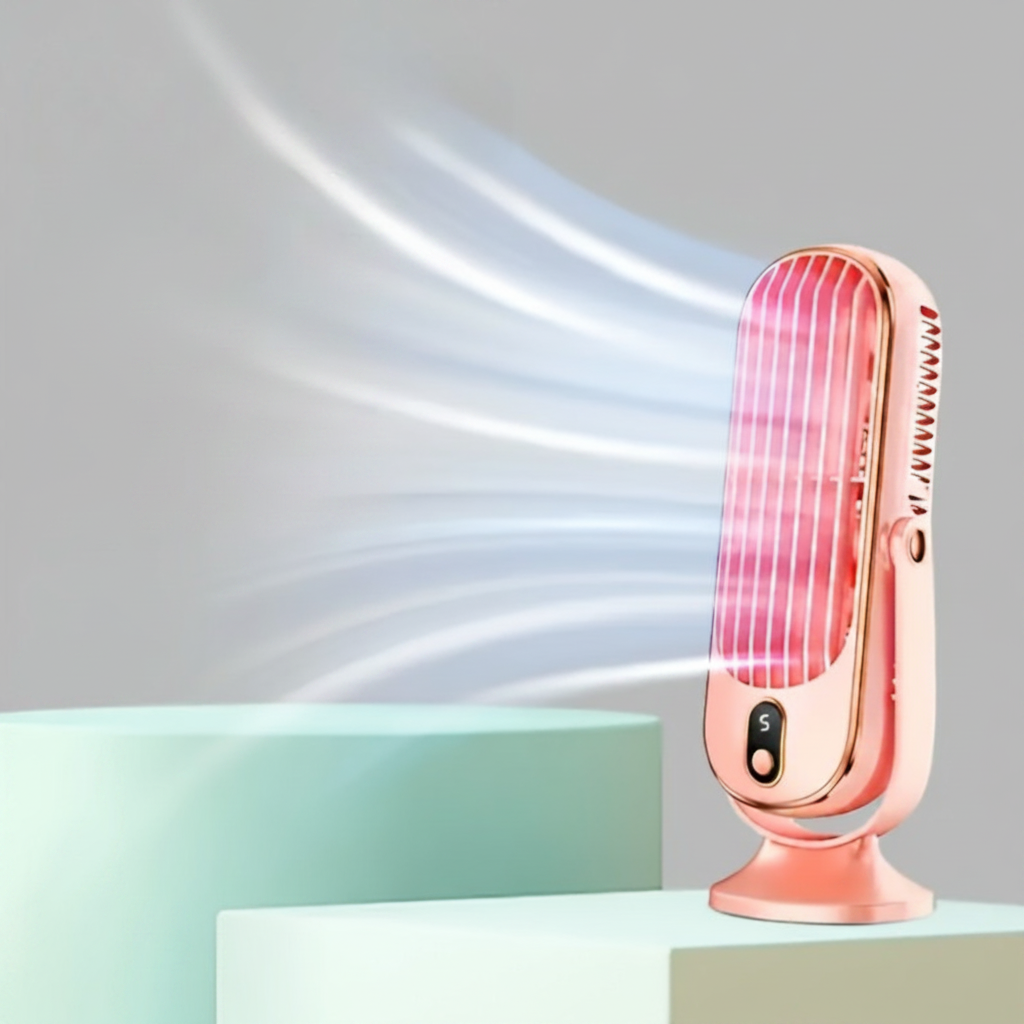 Portable Air Conditioner Rechargeable Battery Operated Desk Fan - Image 2