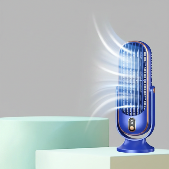 Portable Air Conditioner Rechargeable Battery Operated Desk Fan - Image 3