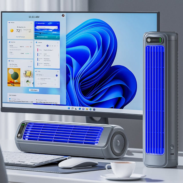 Portable Air Conditioner Rechargeable Compact Cooling Fan - Image 3