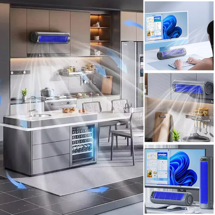 Portable Air Conditioner Rechargeable Compact Cooling Fan - Image 5