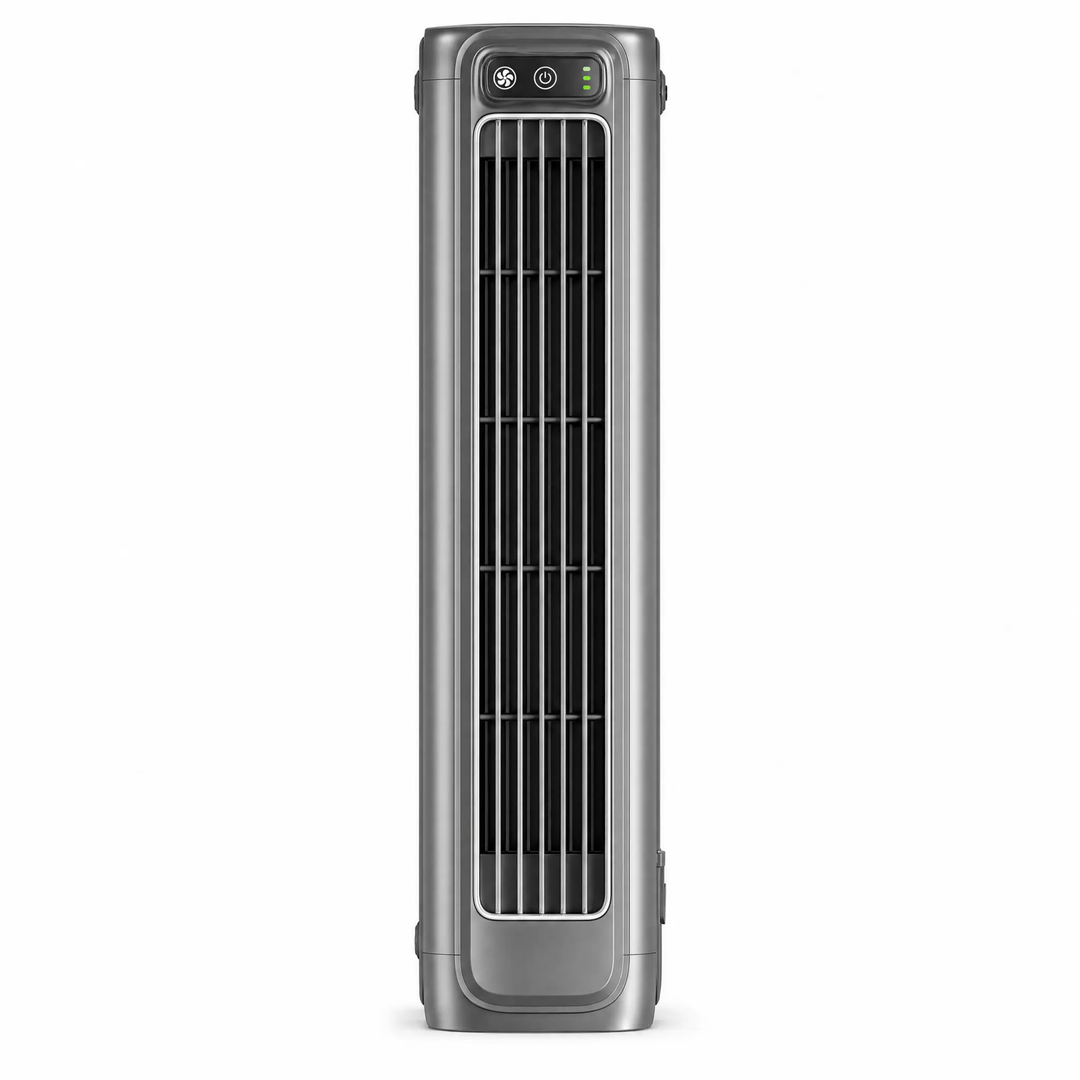 Portable Air Conditioner Rechargeable Tower Fan Quiet Cooling 12-Hour Battery - Image 1
