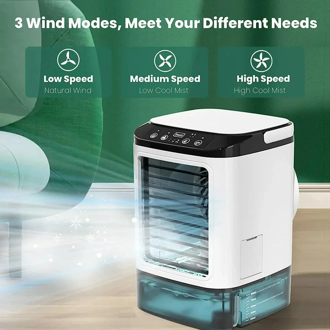 Portable Air Conditioner Remote Control Water Cooling Fan Unit - Image 2