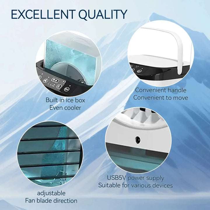 Portable Air Conditioner Remote Control Water Cooling Fan Unit - Image 3