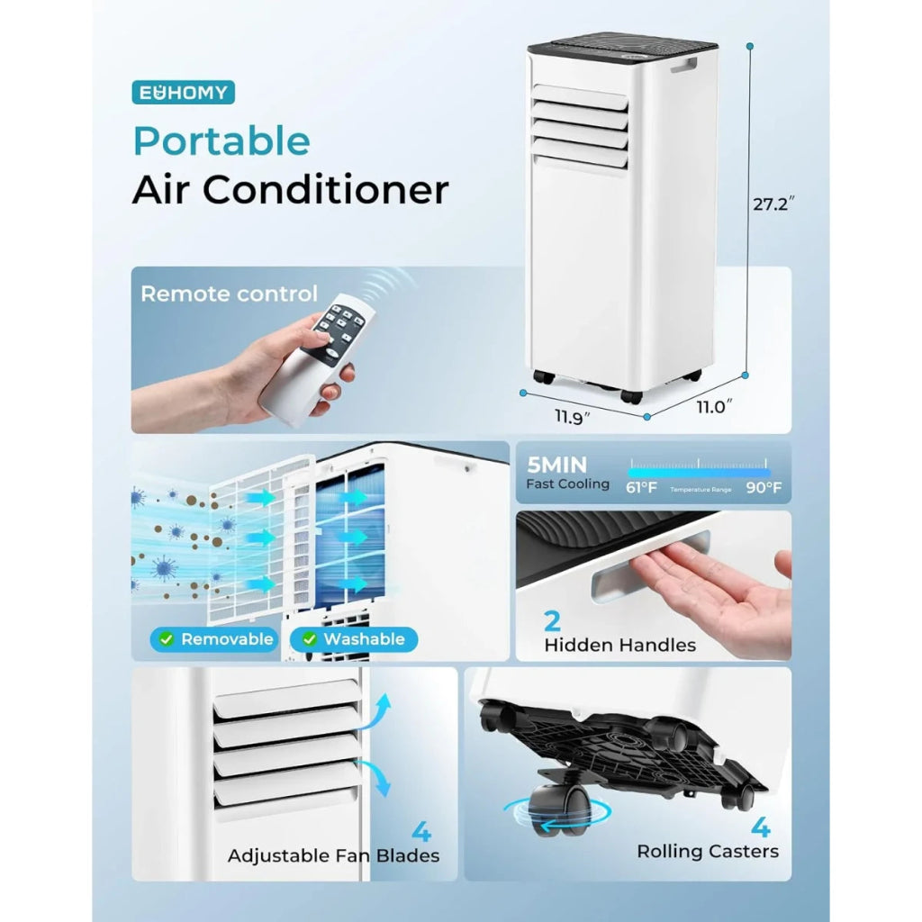 Portable Air Conditioner Remote Control Water Tank Unit - Image 4